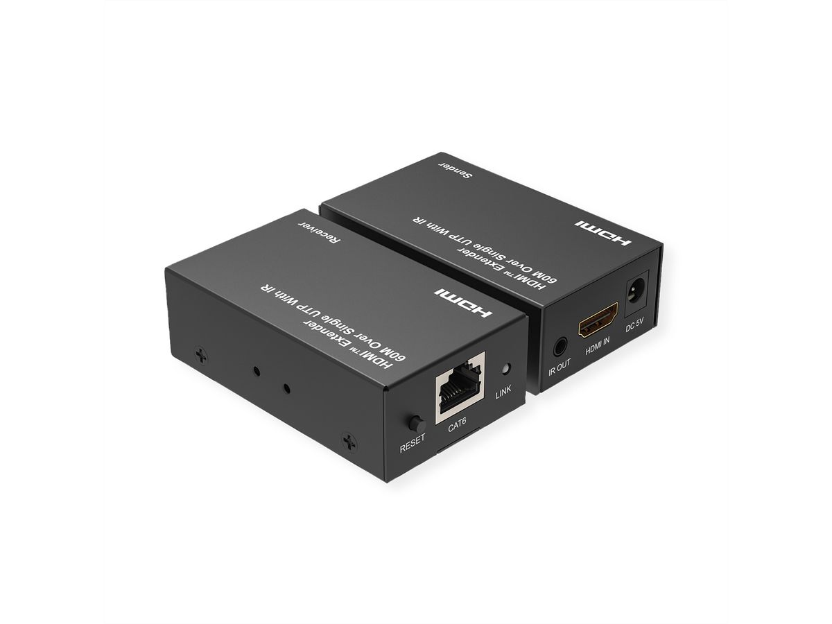 VALUE HDMI Verlängerung über Twisted Pair, 60m