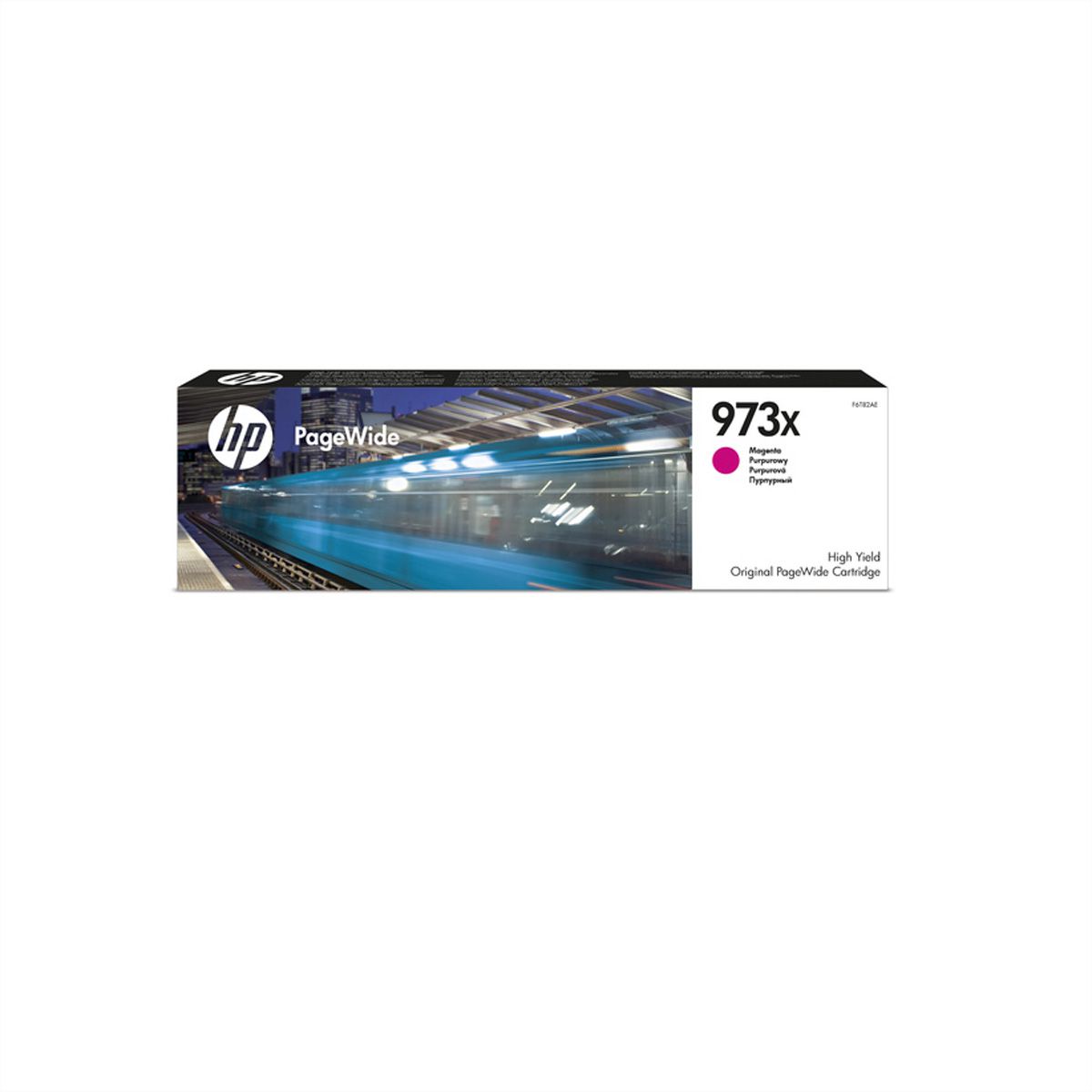F6T82AE, Nr. 973X, Druckpatrone, magenta, 7.000 Seiten, für PageWide MFP P57750, MFP P55250, Pro 452, Pro 477
