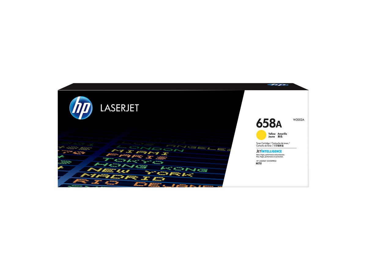 HP 658A Gelb Original LaserJet Tonerkartusche