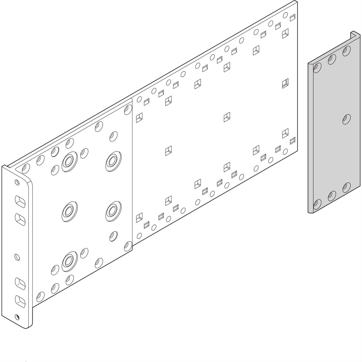 SCHROFF ECKPROFIL R 6HE (2ST)