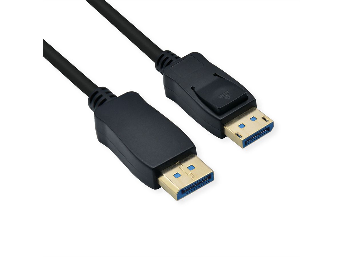 ROLINE DisplayPort Kabel, v2.0, DP ST - ST, schwarz, 5 m