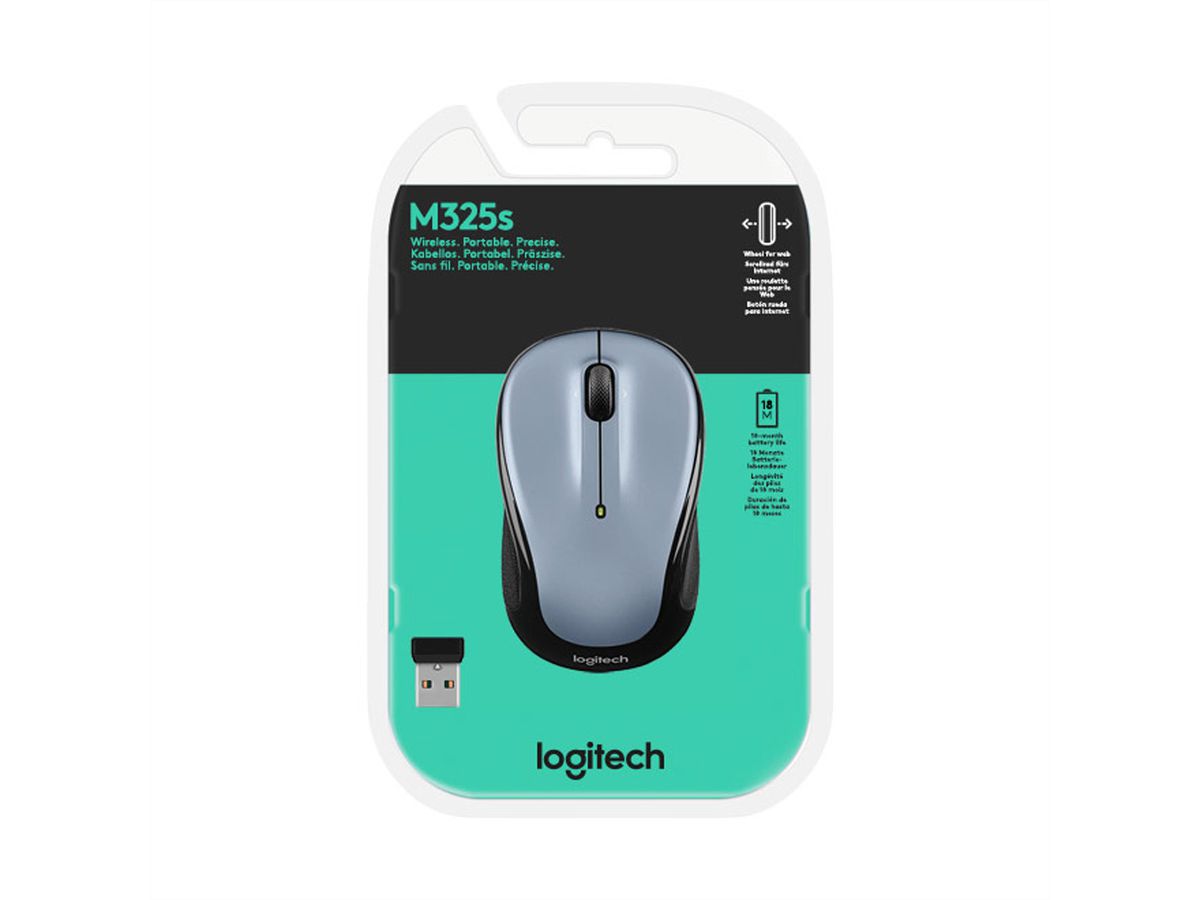 LOGITECH Wireless Mouse M325s grau