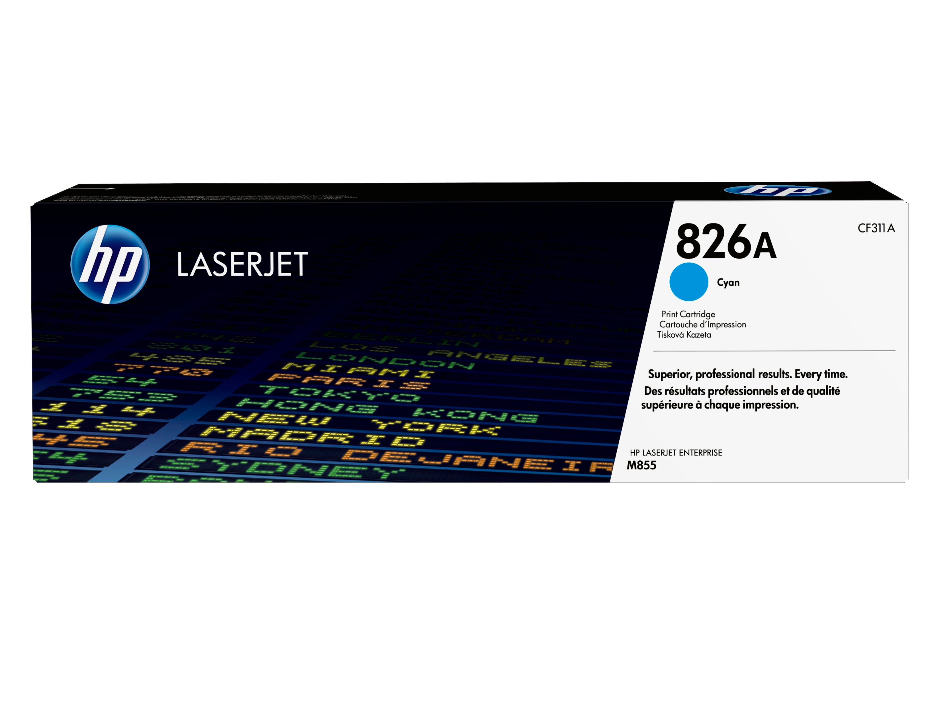 HP 826A Cyan Original LaserJet Tonerkartusche