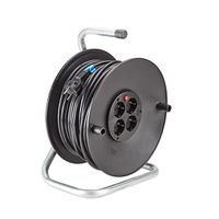 BACHMANN Schutzkontakt-Aufrollkabeltrommel 4fach 230VAC, 50 m