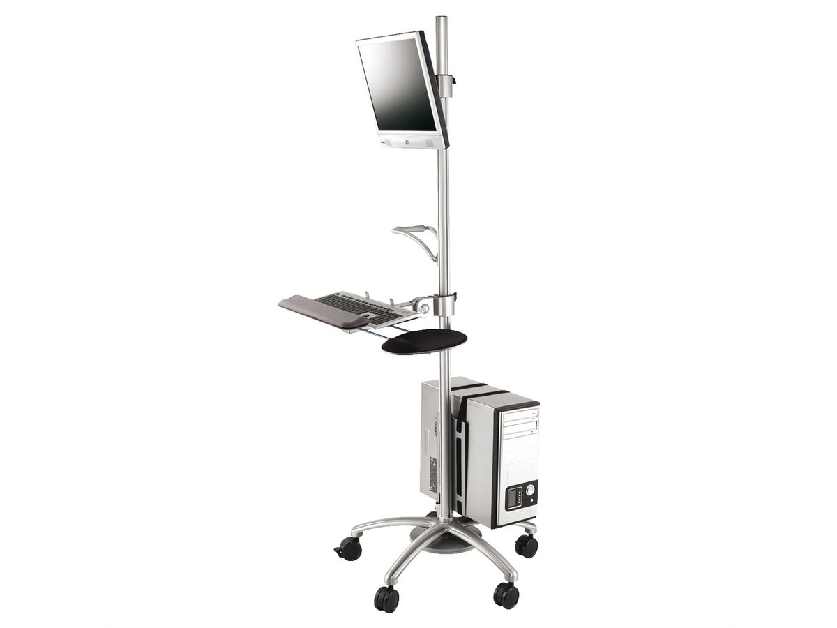 ROLINE PC/LCD-Rollständer, höhenverstellbar, 180cm