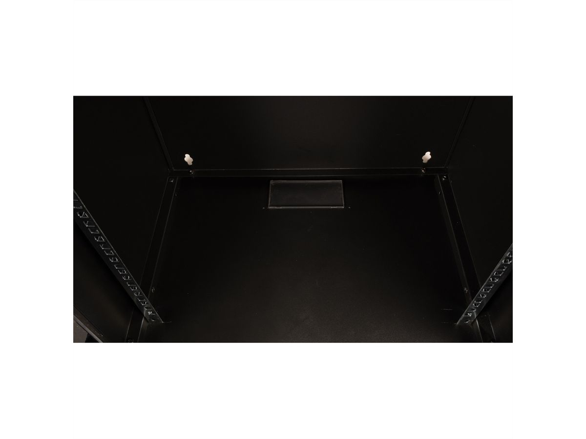 ROLINE 19-Zoll Wandgehäuse Basic 12 HE, 540x400 BxT Bausatz schwarz