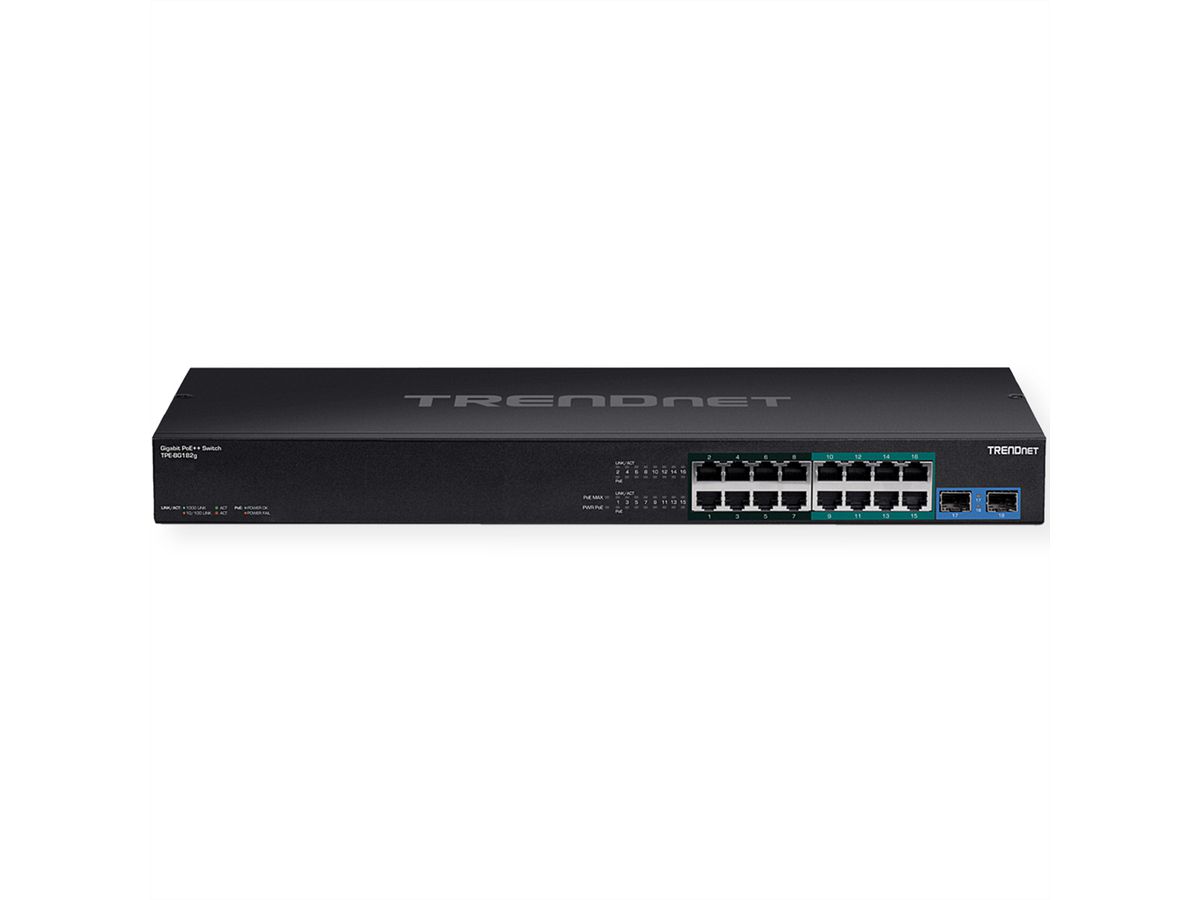 TRENDnet TPE-BG182G 18-Port Gigabit 4PPoE Switch