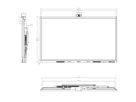 Hisense Interacitve Display 65MR6DE, 65", 16/7, UHD, 350cd/m², Kamera, Android 13
