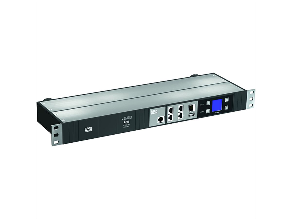BACHMANN BN3000 RCM XXL PROFIL 3x32A, Messung p.Ph.3mH05VV-F 5G4 CEE3x32A Lan