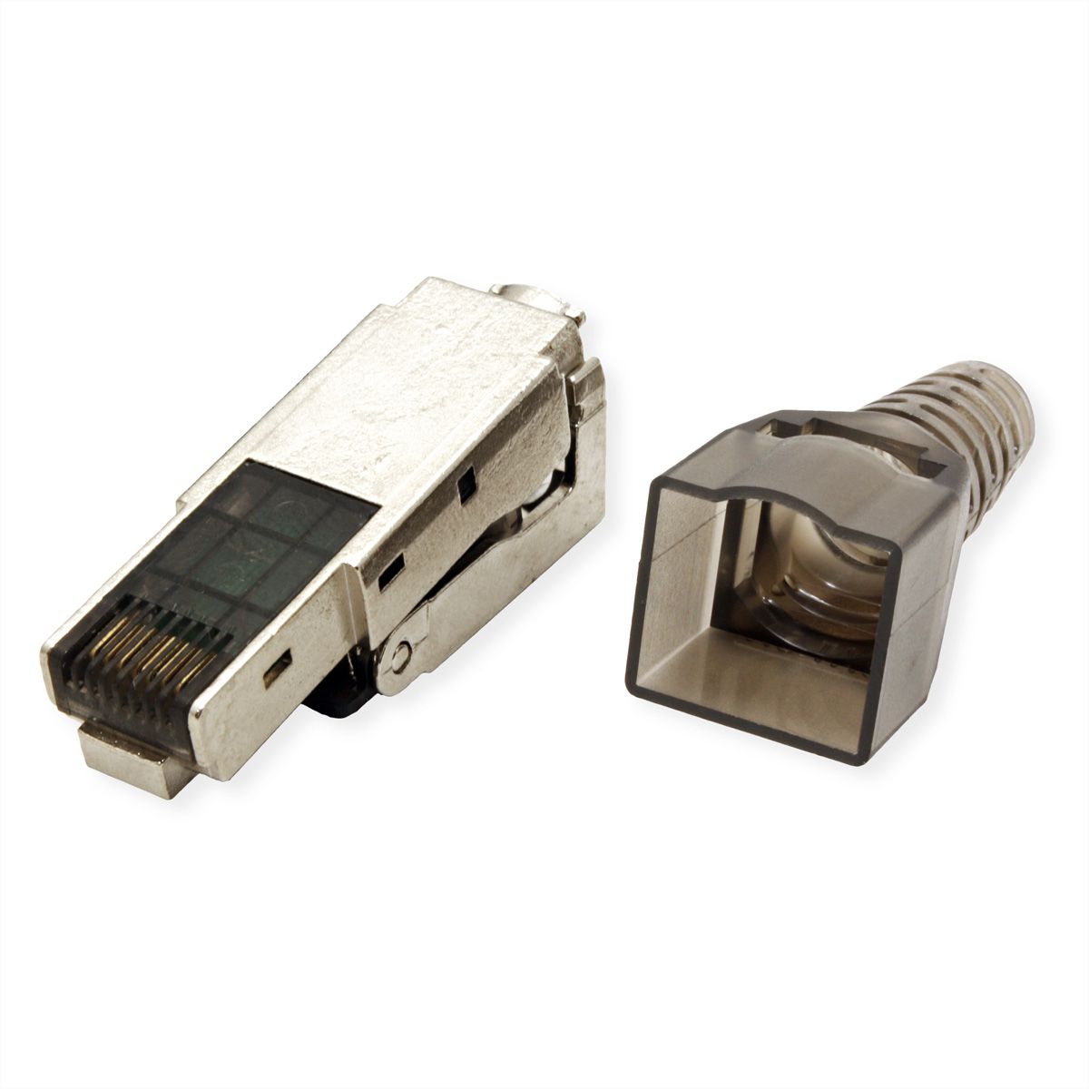 VALUE feldkonfektionierbarer RJ-45 Stecker Cat.6A (Class EA), STP