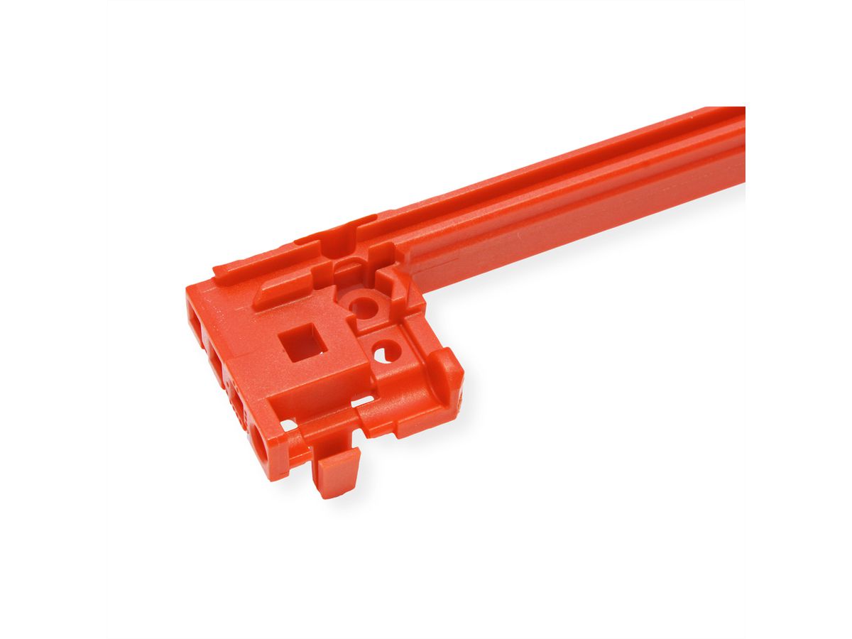 SCHROFF Führungsschiene 160 mm rot