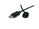 BACHMANN Keystone Mini Displayport/Displayport, schwarz