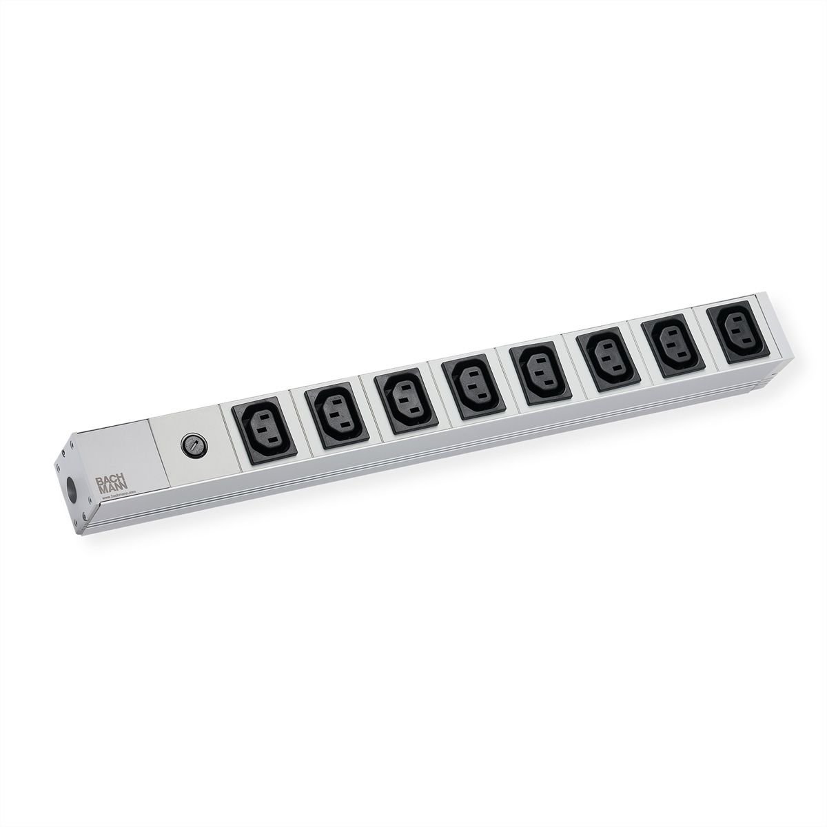 BACHMANN 19" Steckdosenleiste, 8x C13 Buchse, 1xC14 Stecker