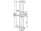 SCHROFF Frontplatten für D-Sub Steckverbinder - FRONTPR. 3HE 4TE 1X9 POLIG