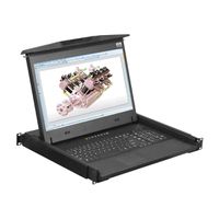 SCHROFF MONITOR/TASTAT.EINSCHUB 1HE FR SHORT