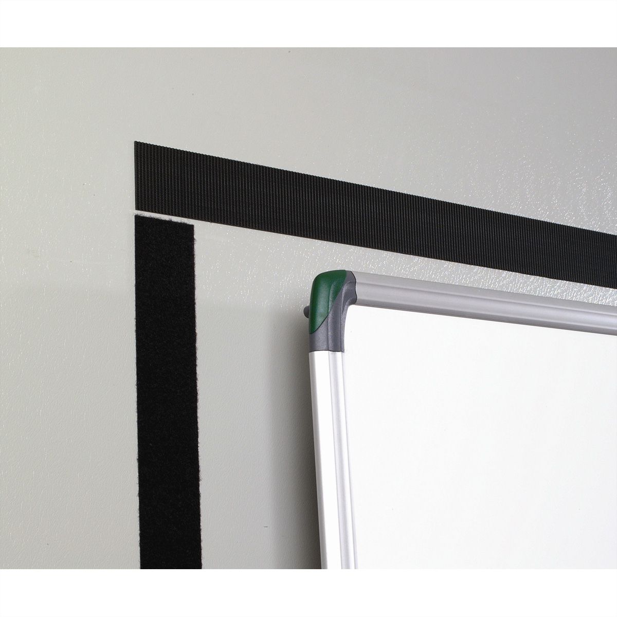 VELCRO® Klettband Extra Stark Selbstklebend, Haken & Flausch 50mm x 1m Schwarz