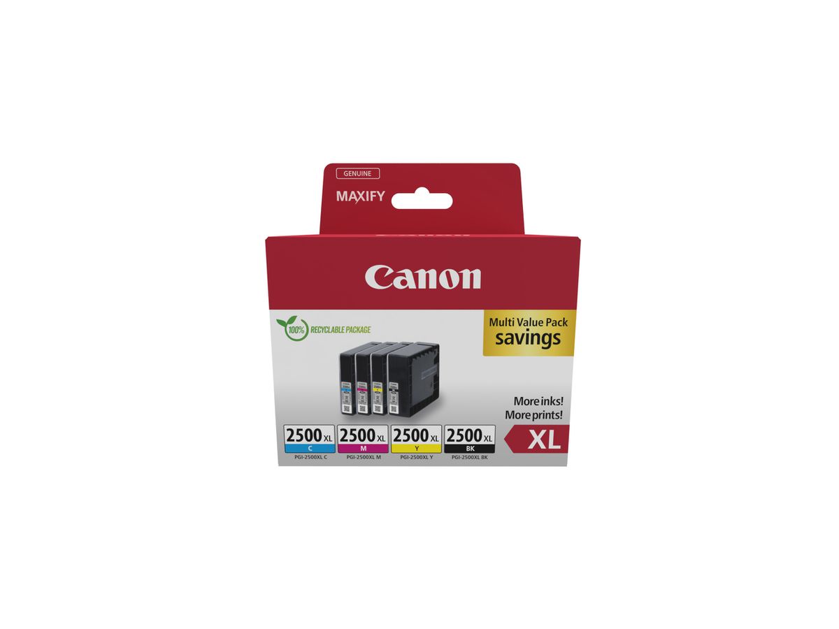 Canon PGI-2500XL BK/C/M/Y Multipack