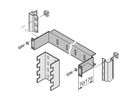 SCHROFF 19"-Montagebügel - MONTAGESCHIENE F. LSA PLUS