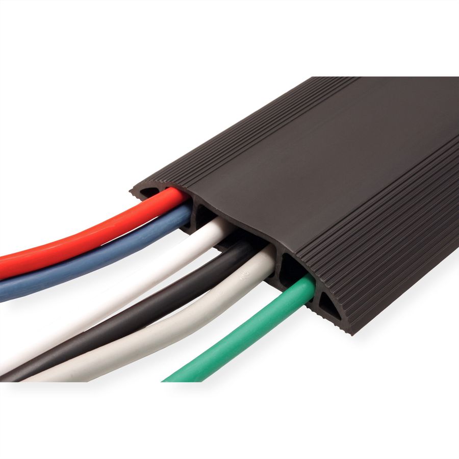 DATAFLEX Kabel-Brücke, schwarz, 1,5 m