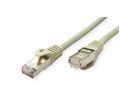 VALUE Patchkabel Kat.6A (Class EA) S/FTP (PiMF), Massivdraht, LSOH, grau, 20 m