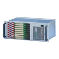 SCHROFF 4 HE, 8 Slot, mit Rear I/O - BGTR VME 64X 4HE 8SL HORIZ