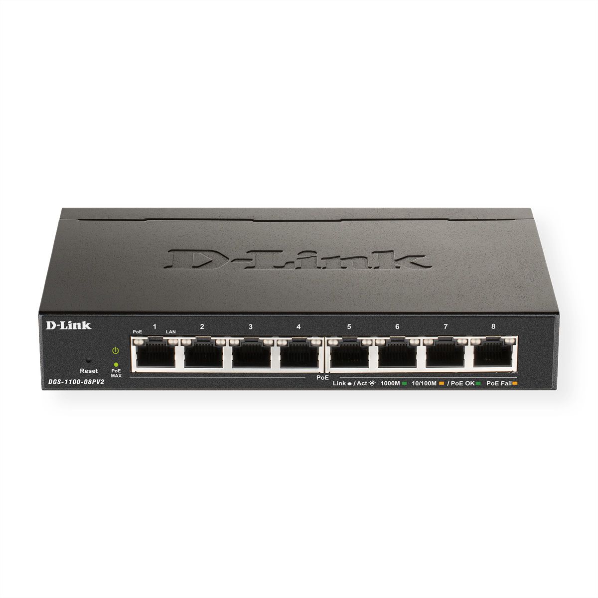 D-LINK DGS-1100-08PV2 Gigabit Smart Managed Switch