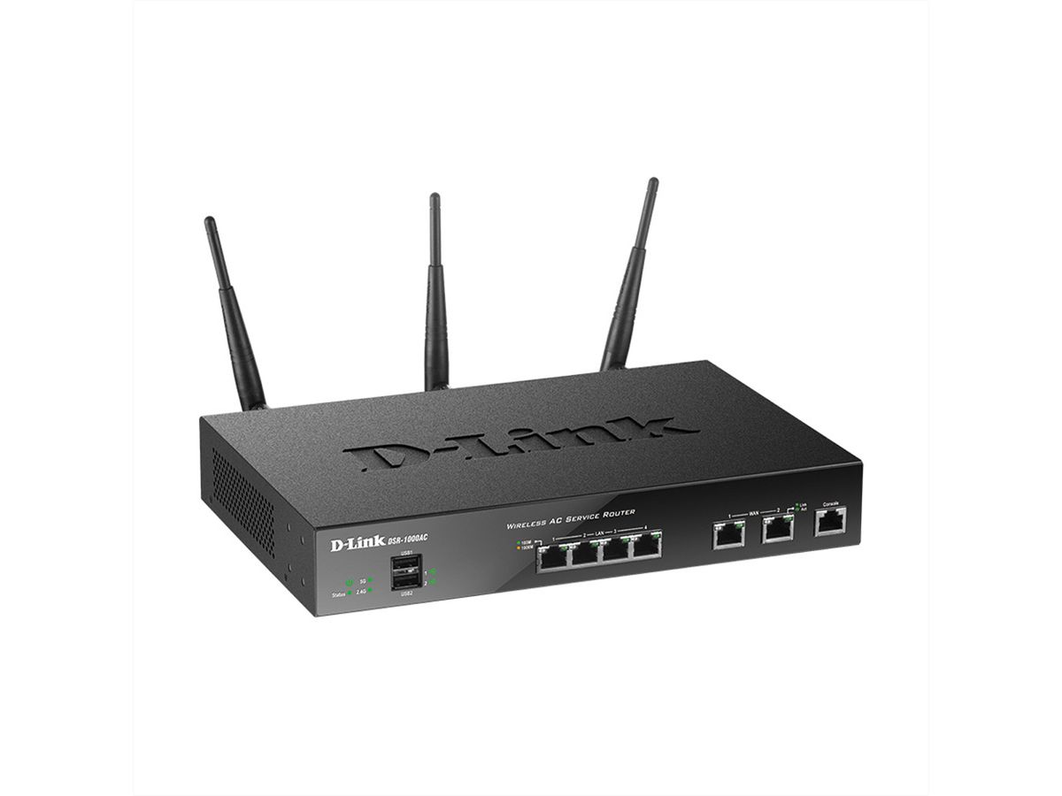 D-Link DSR-1000AC Wireless AC VPN Security Router