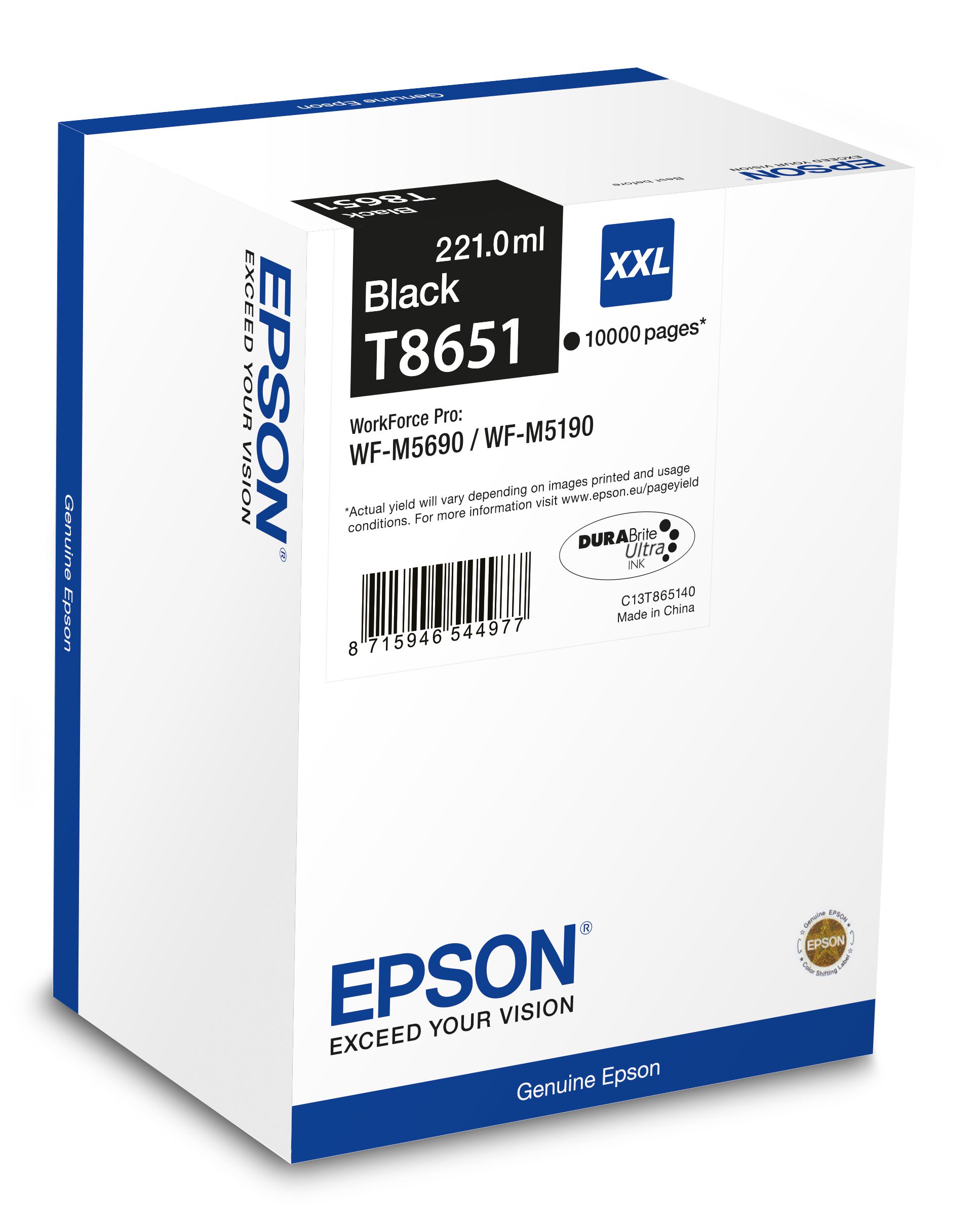 Epson Tintenpatrone Black 10K