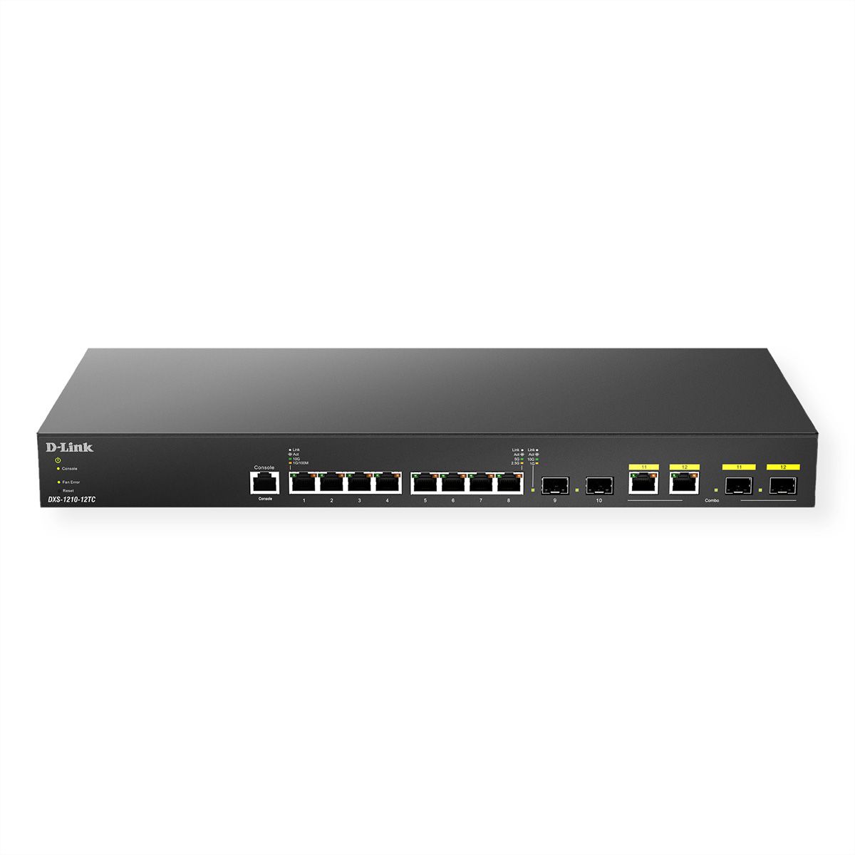 D-Link DXS-1210-12TC 12-Port Smart Managed 10G Switch 4x SFP+