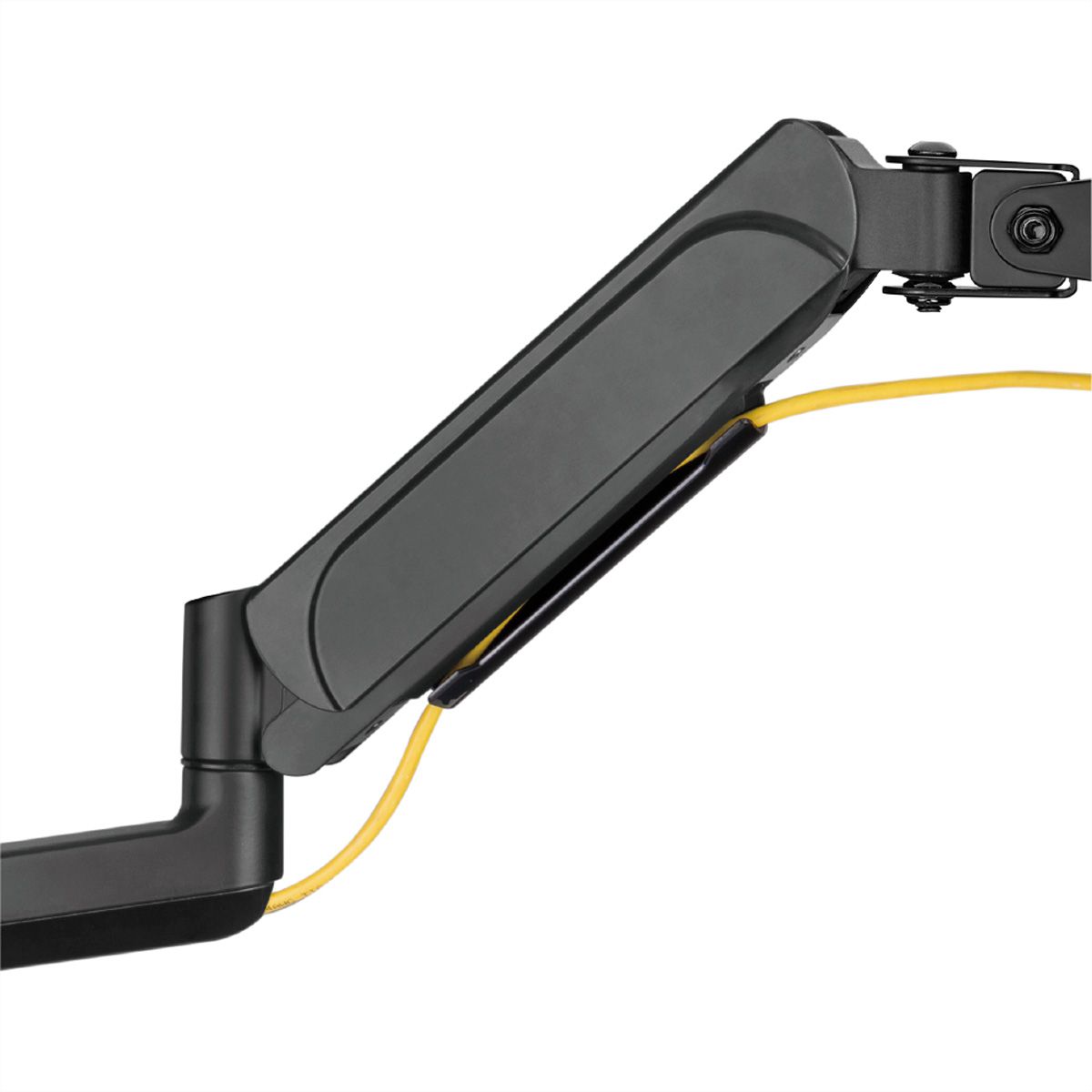 VALUE Dual LCD-Arm Trägerstange, 4 Gelenke, Tischmontage, 17-32 Zoll, bis 2x 9 kg