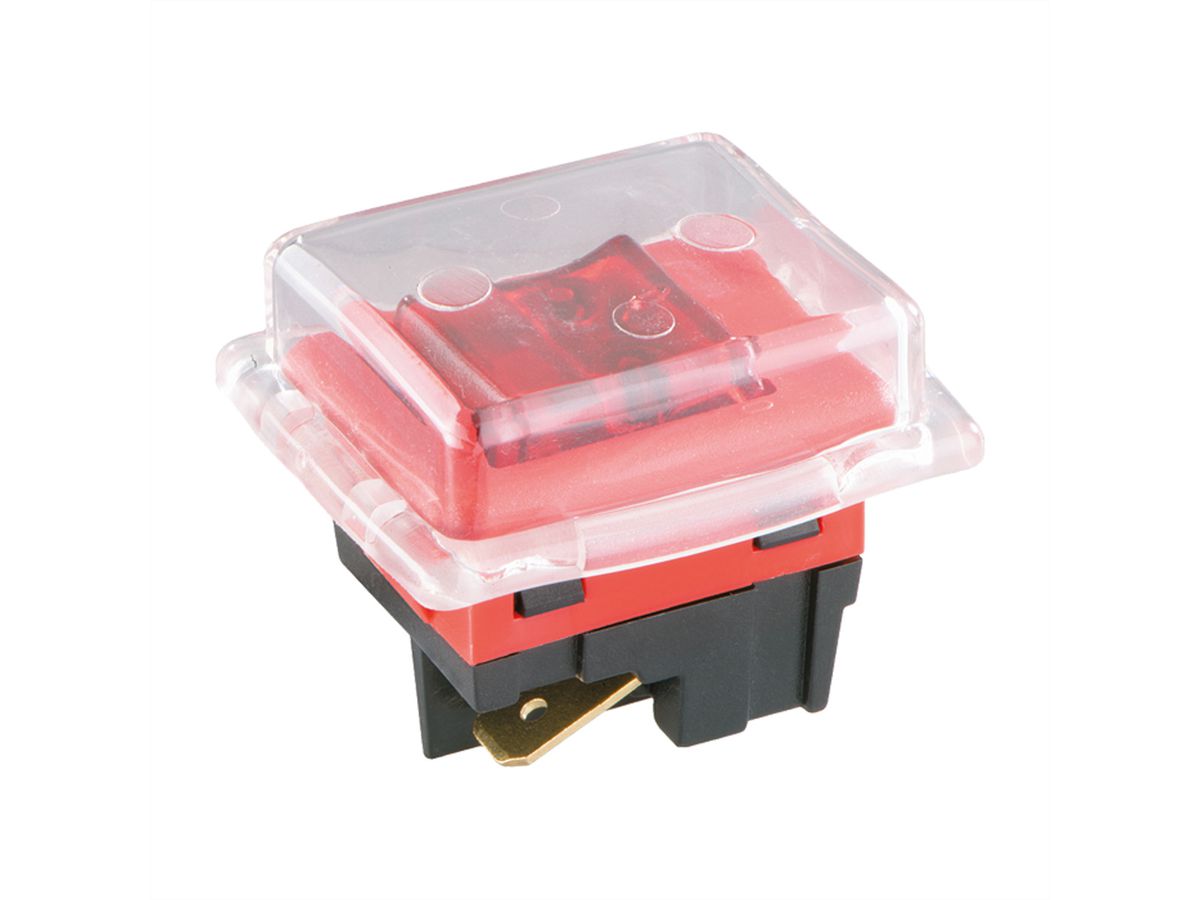 BACHMANN Wippenschalter Serie 8014, Ausschalter, bel., 2polig, r/r