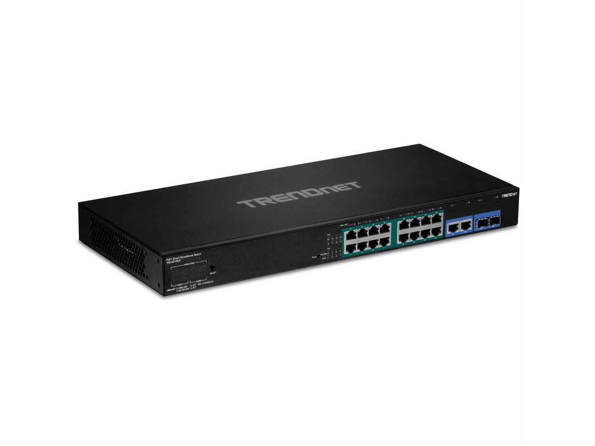 TRENDnet TPE-3018LS 18-Port Gigabit PoE+ Smart Surveillance Switch