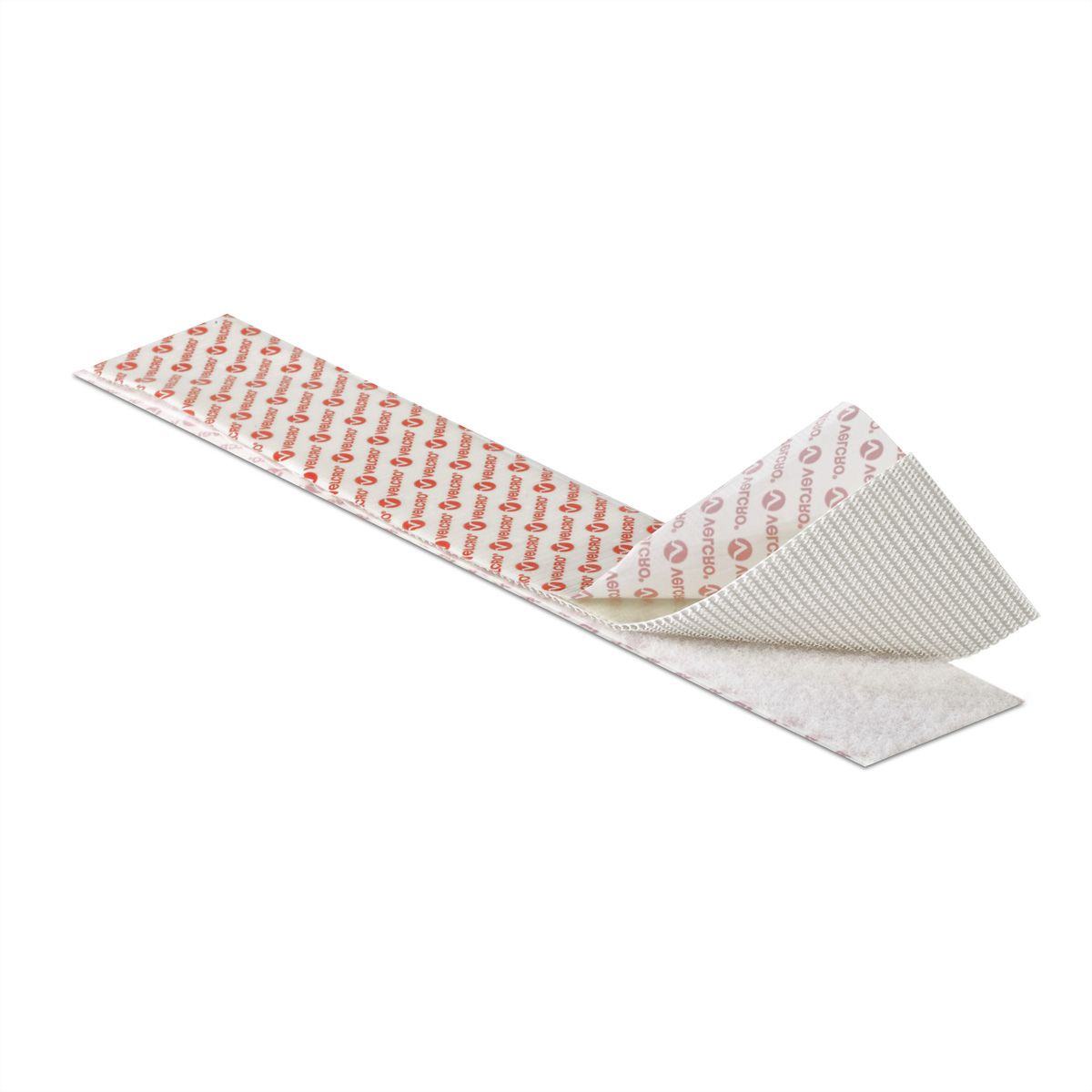 VELCRO® Klettband Extra Stark Selbstklebend, Haken & Flausch 50mm x 2.5m Weiß
