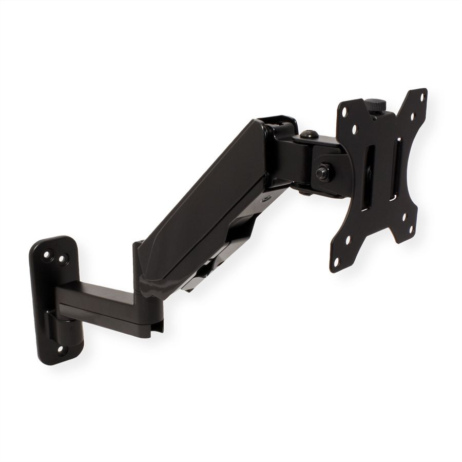 VALUE LCD-Arm, Wandmontage, 5 Gelenke, 17-32 Zoll, bis 8 kg, schwarz