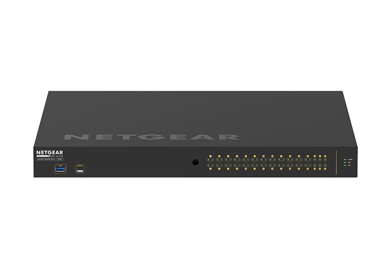 NETGEAR M4250-26G4XF-PoE+ Managed L2/L3 Gigabit Ethernet (10/100/1000) Power over Ethernet (PoE) 1U Schwarz