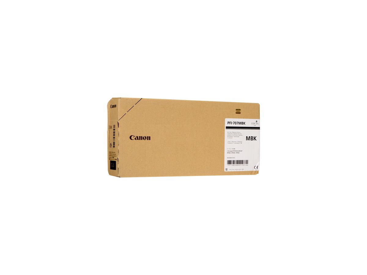 Canon PFI-707MBK Druckerpatrone Original Mattschwarz
