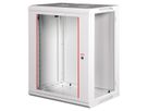 ROLINE 19-Zoll Wandgehäuse Basic Plus 15HE, 600x450 BxT grau