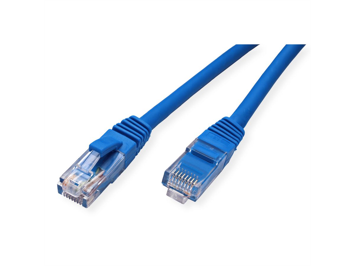 VALUE Patchkabel Kat.6 (Class E) UTP, LSOH, blau, 10 m