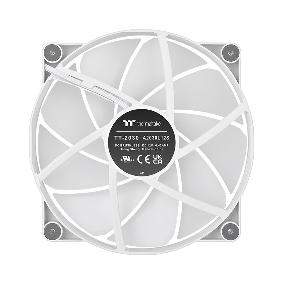 Thermaltake CT200 ARGB Sync 200mm Gehäuselüfter, weiß