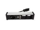 BACHMANN CONEO SET 1x Schutzkontakt, 2x ABD, 1xUSB Charger, silberfarben