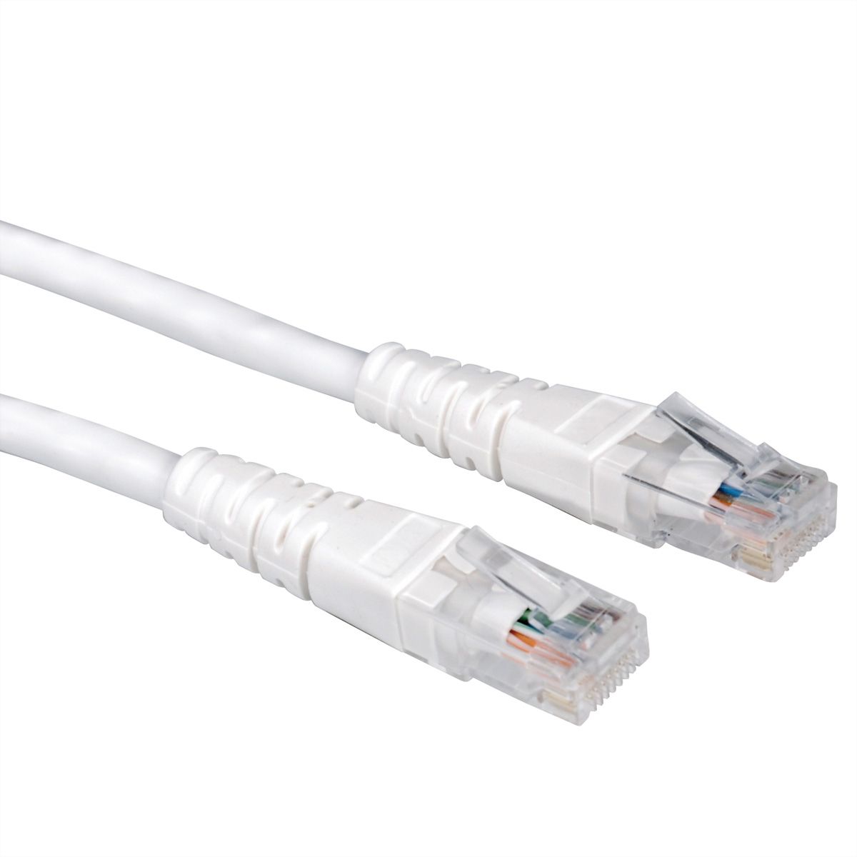 VALUE Patchkabel Cat.6 (Class E) UTP, weiß, 7 m