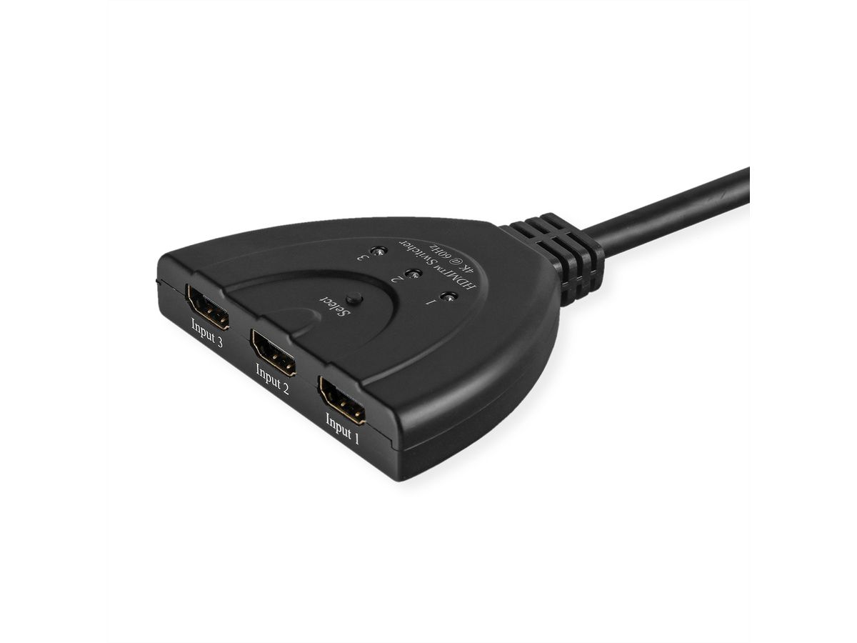 VALUE 4K HDMI Switch, 3-fach