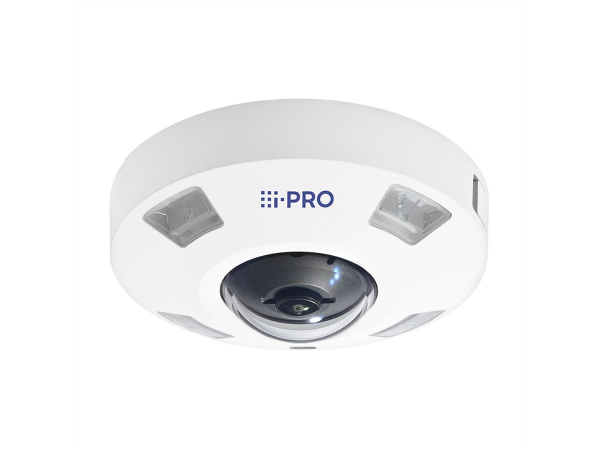 i-PRO WV-S4556LMAV 5MP AI OUTDOOR VANDAL 360-degree Fisheye Netzwerk Kamera