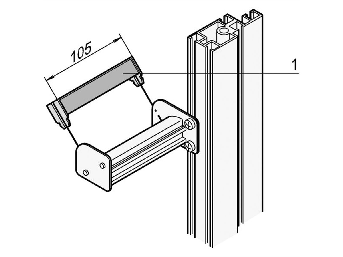 SCHROFF LWL-Zugentlastungsbügel - LWL-ZUGENTLASTUNGSBUEGEL