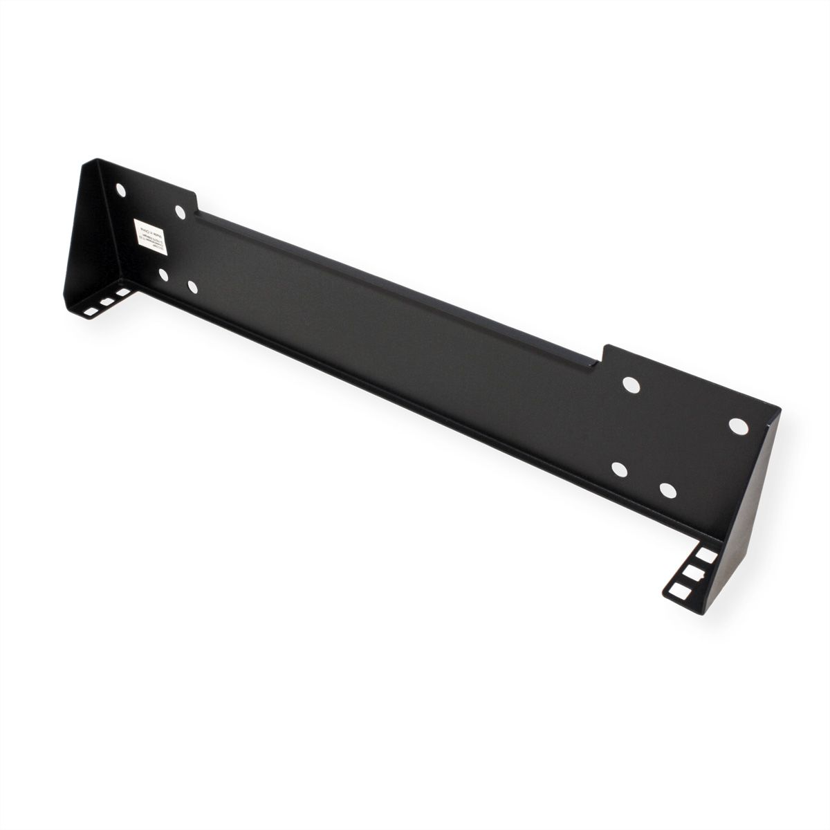 VALUE 19-Zoll-Wand-/Untertischhalterung, 1 HE, schwarz