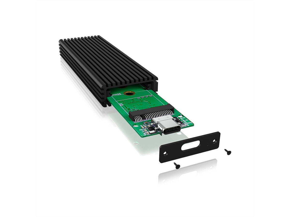 ICY BOX IB-1816M-C31 M.2 Externes Type-C Gehäuse für M.2 NVMe SSD