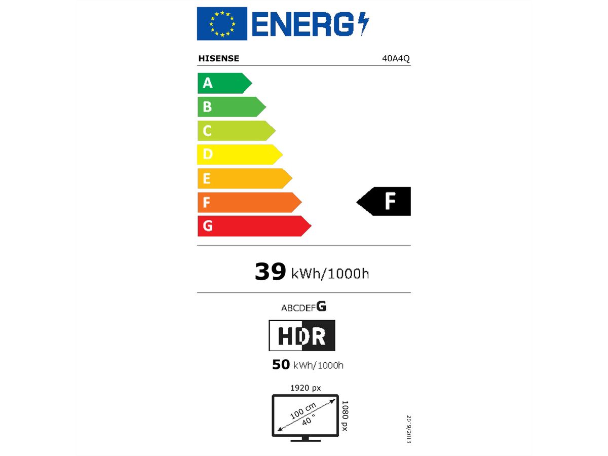 Hisense TV 40A4Q 40" , FHD