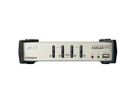 ATEN CS1734B KVM Switch VGA, PS/2-USB, Audio, USB-Hub, 4 Ports