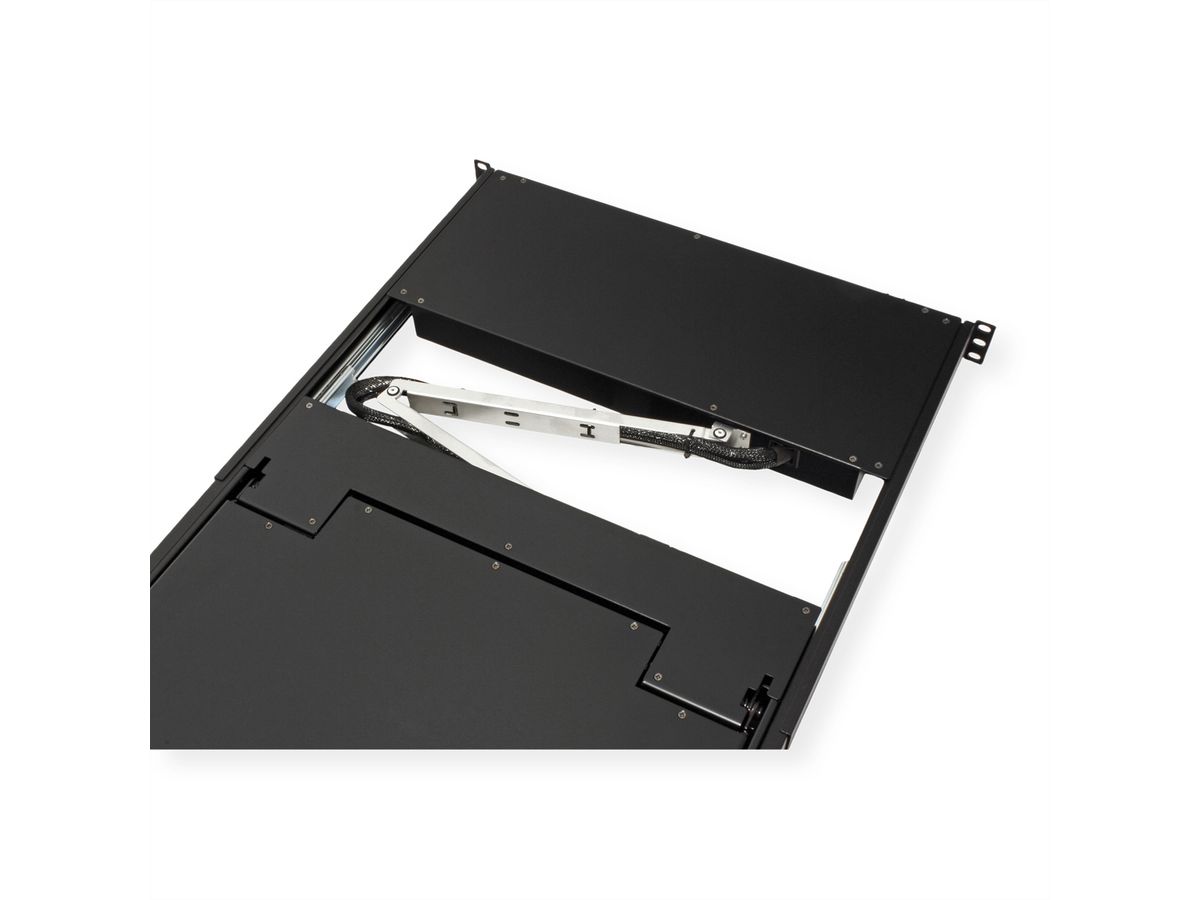 ATEN CL1308N KVM-Switch, 48cm TFT, VGA, PS/2-USB, 8 Port, DE-Layout