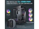 ANTEC Constellation C3 ARGB PC Gehäuse Midi Tower ATX, schwarz
